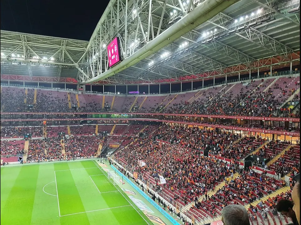 Ali Sami Yen Spor Kompleksi maç öncesi arşiv görünümü