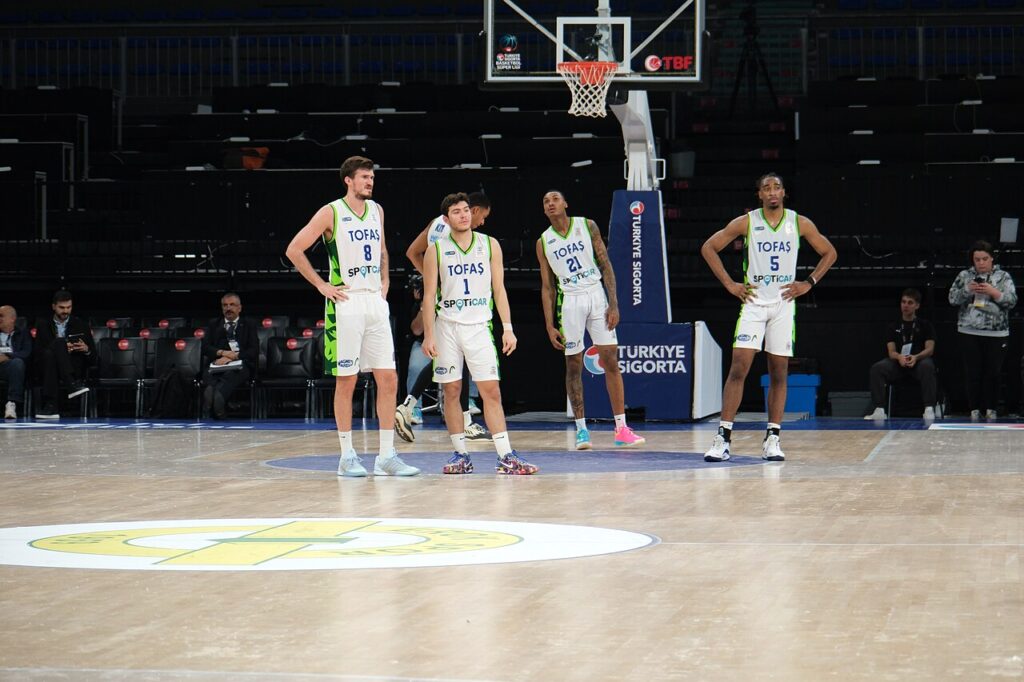 TOFAŞ basketbolcuları 31 Ekim 2025 tarihli Basketbol Süper Ligi maçında. Arşiv fotoğrafı.