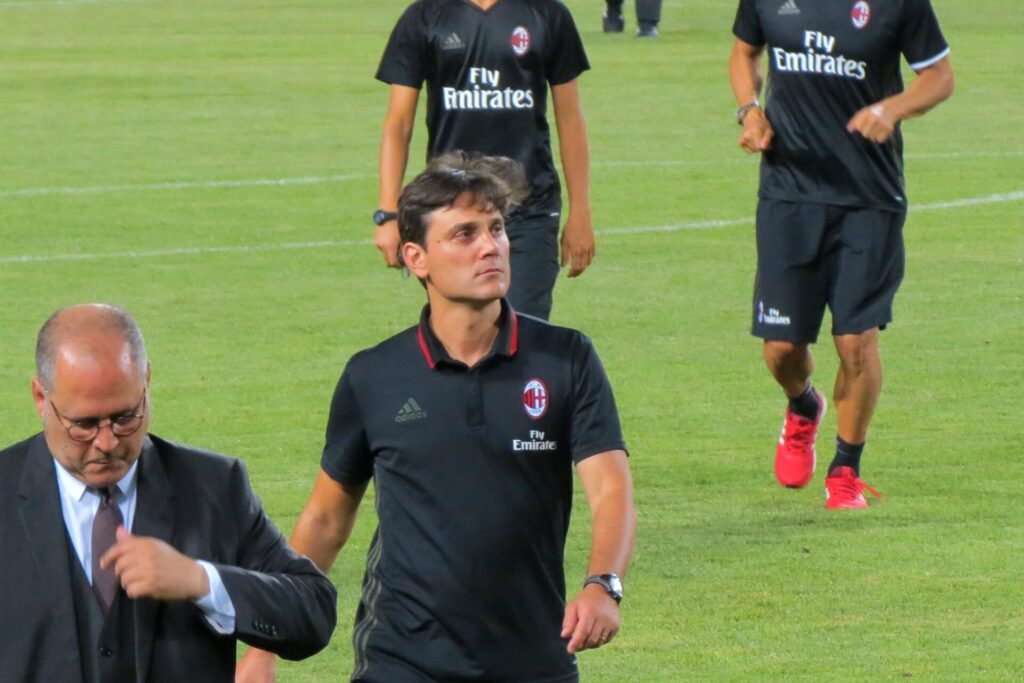 Vincenzo Montella, 27 Temmuz 2016 Bayern Münih–Milan hazırlık maçında. Arşiv fotoğrafı.